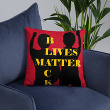 Load image into Gallery viewer, Black Lives Matter Basic Pillow - Shannon Alicia LLC
