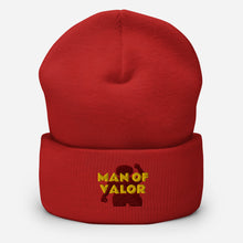 Load image into Gallery viewer, Man of Valor Cuffed Beanie
