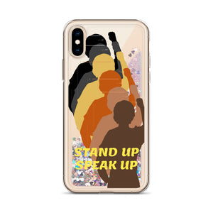 Stand Up Liquid Glitter Phone Case