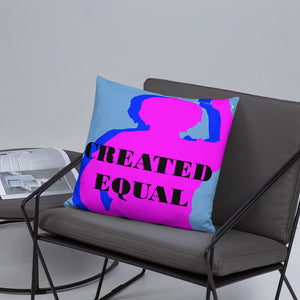 Created Equal Basic Pillow
