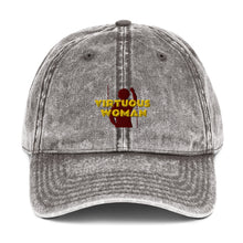 Load image into Gallery viewer, Virtuous Woman Vintage Cotton Twill Cap
