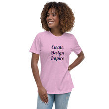 Cargar imagen en el visor de la galería, &lt;transcy&gt;Create Design Inspire - Camiseta ancha&lt;/transcy&gt;
