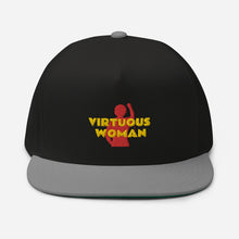 Cargar imagen en el visor de la galería, Virtuous Woman Flat Bill Cap
