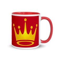 Load image into Gallery viewer, Queen Mug with Color Inside

