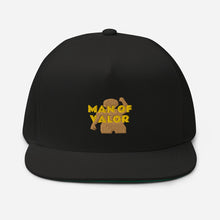 Load image into Gallery viewer, Man of Valor Flat Bill Cap
