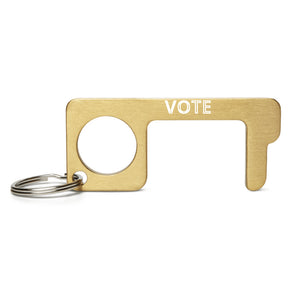 Stand Up Engraved Brass Touch Tool
