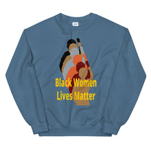 Cargar imagen en el visor de la galería, Black Women Lives Matter Unisex Sweatshirt
