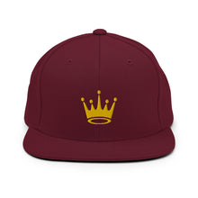 Load image into Gallery viewer, Crown Snapback Hat
