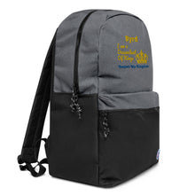 Load image into Gallery viewer, King Embroidered Champion Backpack
