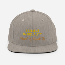 Cargar imagen en el visor de la galería, I Believe In Equality Snapback Hat
