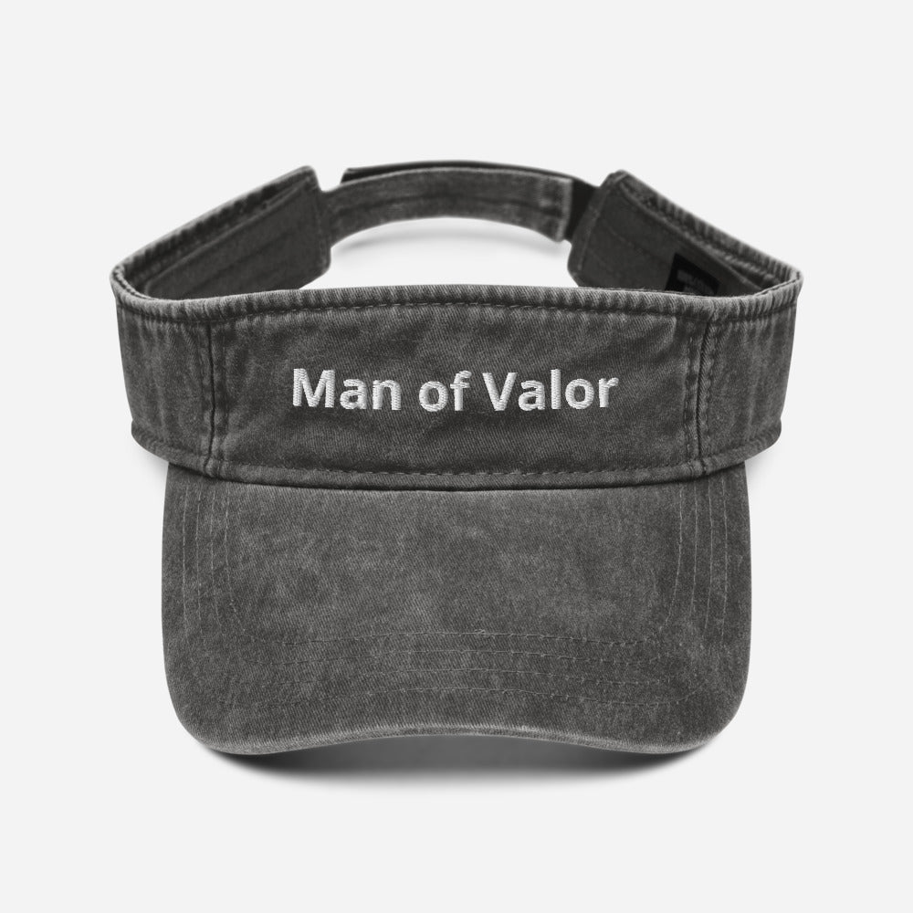 Man of Valor Denim visor