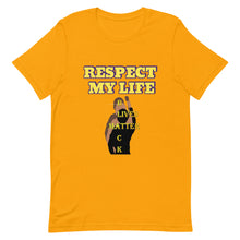 Cargar imagen en el visor de la galería, Respect My Life Short-Sleeve Unisex T-Shirt
