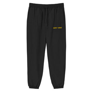 Faith + Work Recycled tracksuit trousers