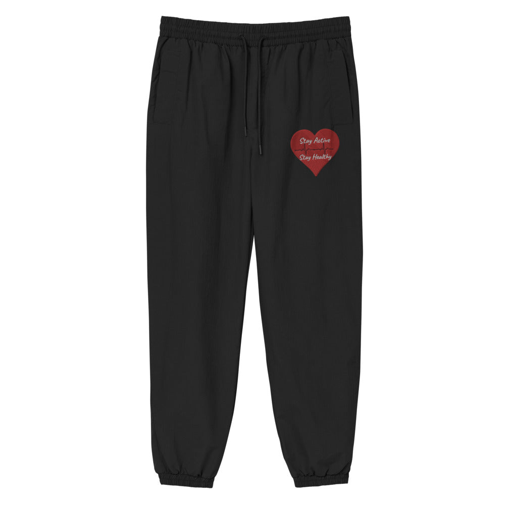 Stay Active Stay Healthy Recycled tracksuit trousers