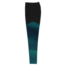 Load image into Gallery viewer, Sea Green Sports Leggings
