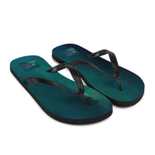 Load image into Gallery viewer, Sea Green Flip-Flops
